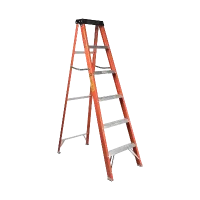 Escalera de Tijera con Plataforma Plástica