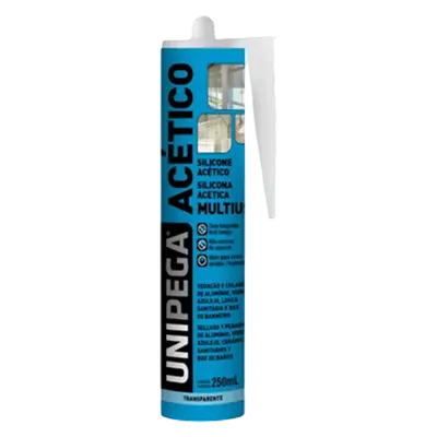 Silicone-Acetico-Multiuso-250ml-azul Sellador de Silicona Transparente Unipega 280 ml aplicado en vidrio y aluminio
