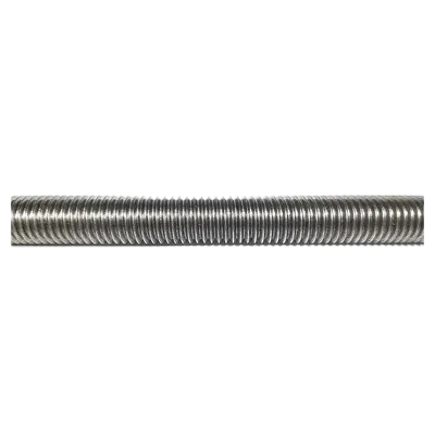 Varilla roscada de 1 metro UNC Grado 2 galvanizada según norma ASME B18.31.3